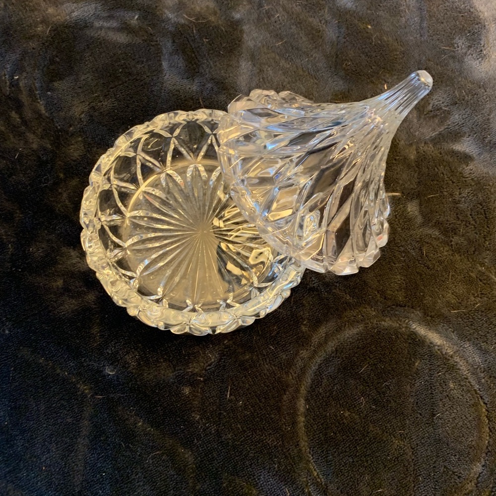 Crystal candy dish